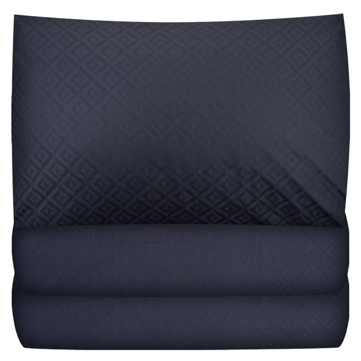 Комплект постельного белья 2-спальный Pappel Jacquard Blue rhombus