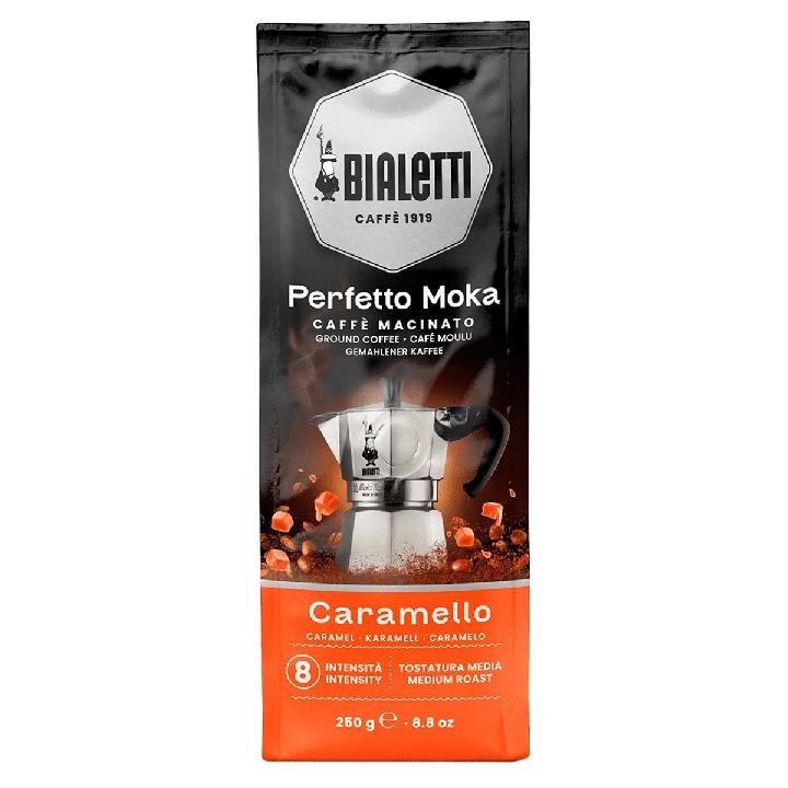 Кофе молотый Bialetti Perfetto Moka Caramello 250г