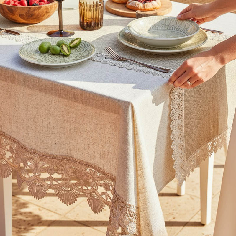 Скатерть Andrea Fontebasso Ecru 140х240см