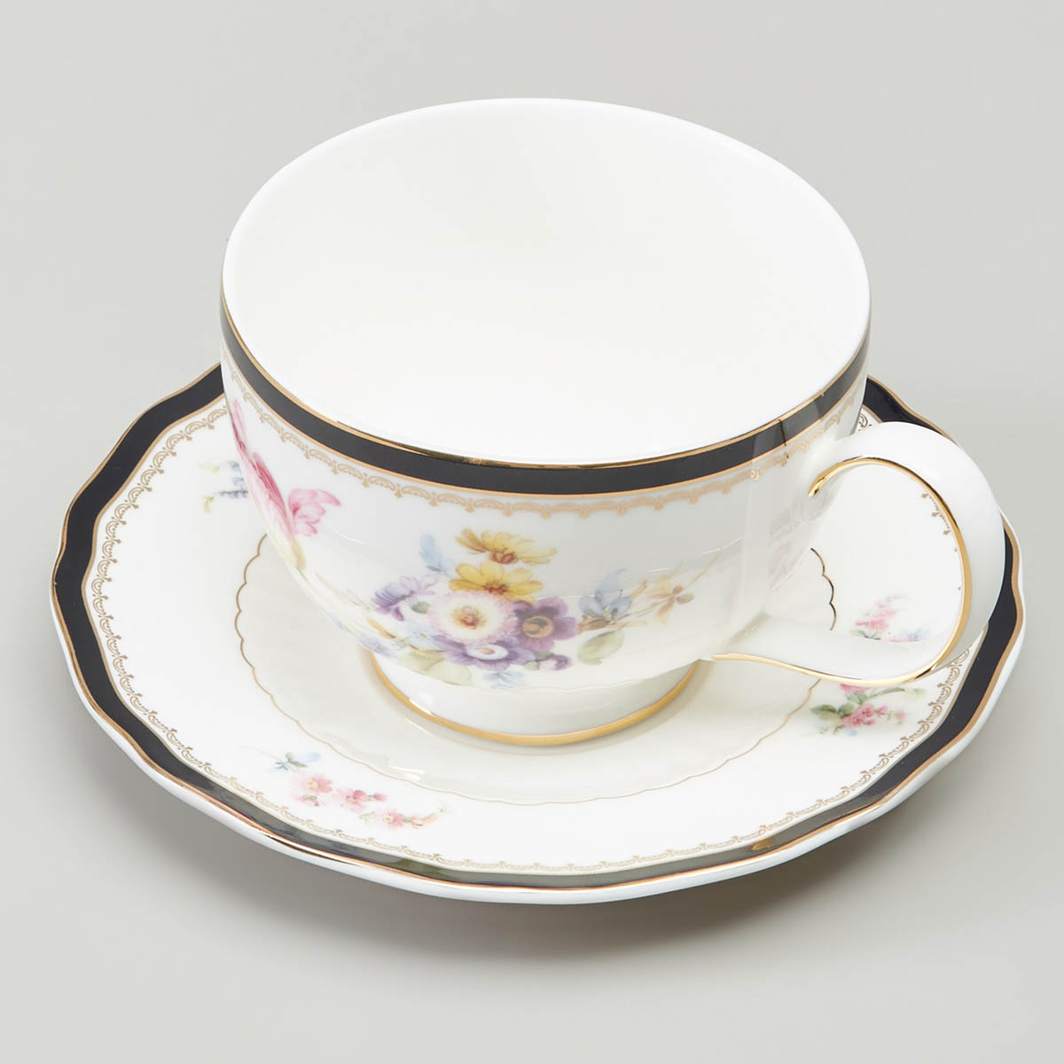 Чайная пара Lefard Мейсенский Букет 260мл