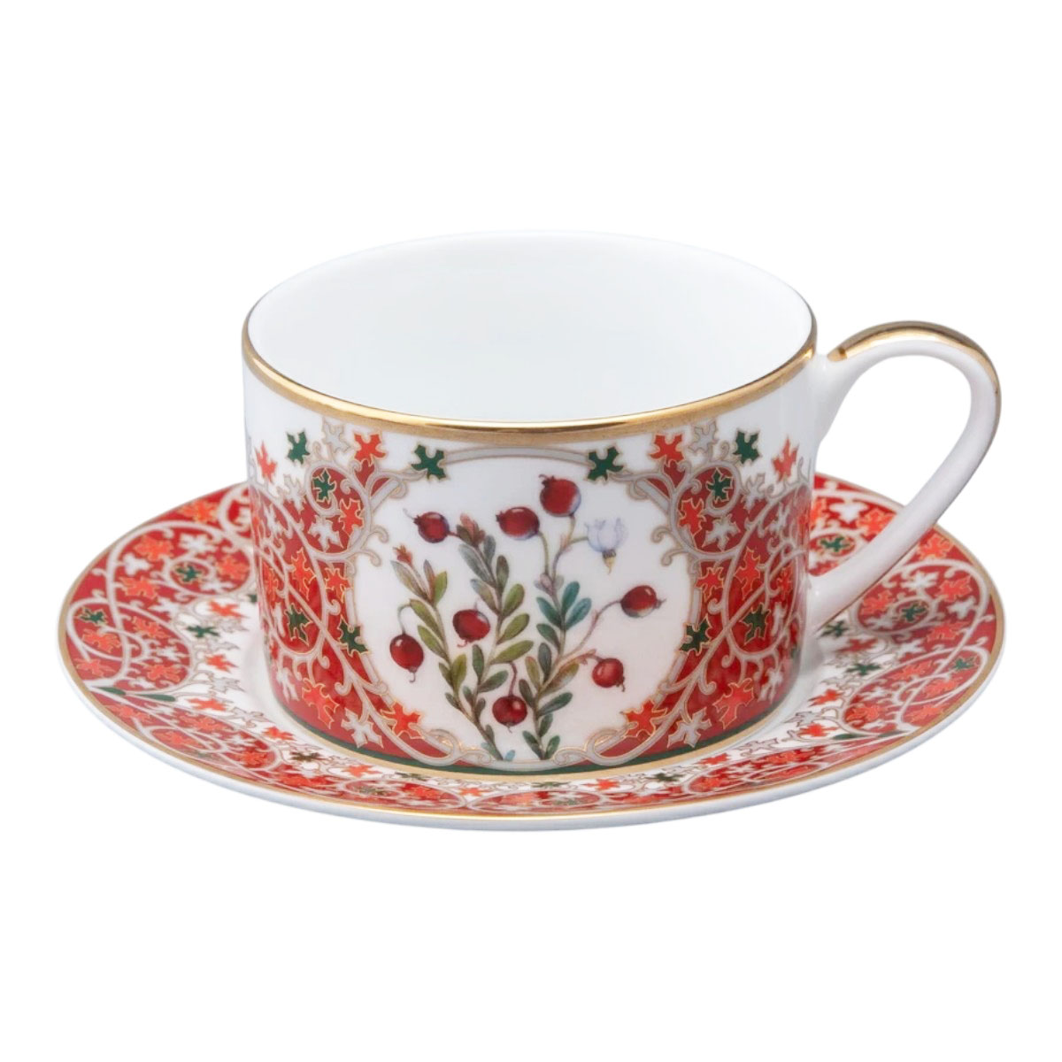 Пара чайная ИФЗ Цветы и ягоды России. Клюква заповедная