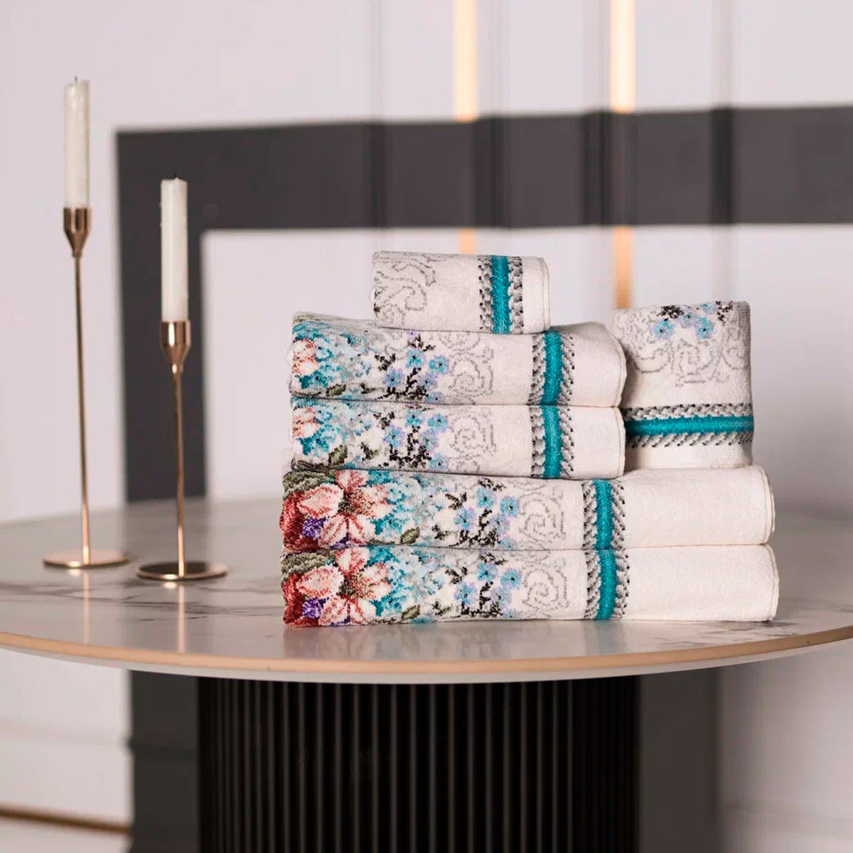 Полотенце Feiler Josephine 50x100см, цвет бирюзовый