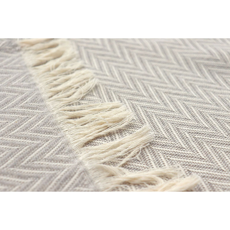 Плед 1,5-спальный Biederlack Modern Classics Boras Rauch