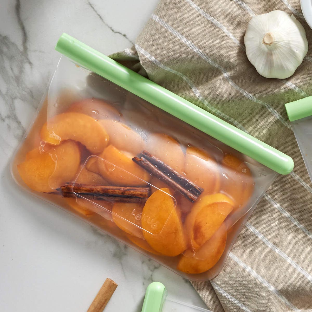 Пакет силиконовый плоский для хранения продуктов Lekue Reuse & Reduce 500мл