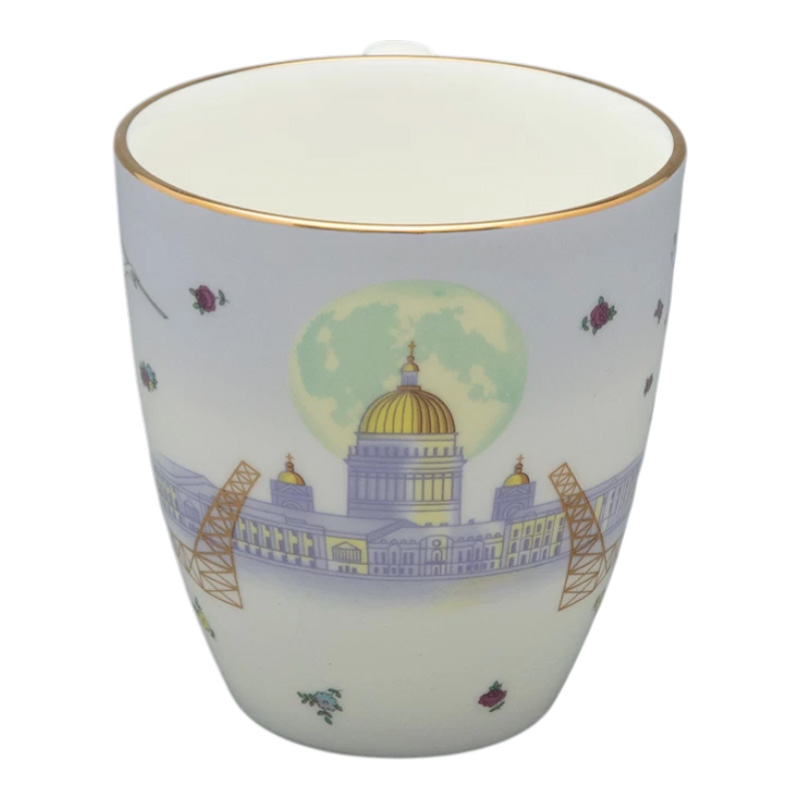Кружка Императорский фарфоровый завод Петербуржский сувенир Вариации Белые ночи