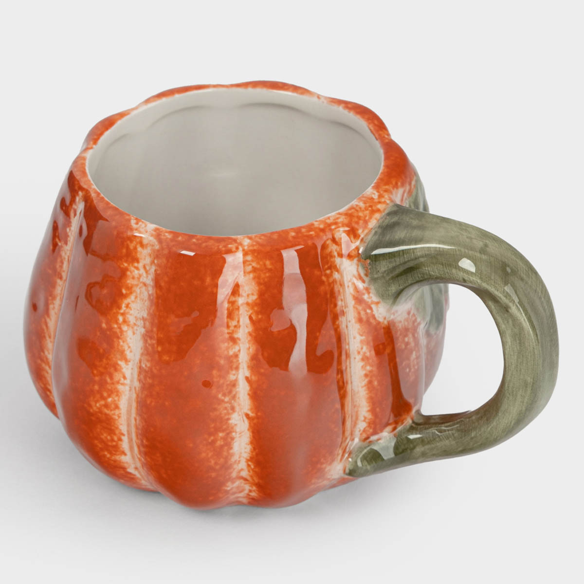 Кружка Anna Lafarg Bright Pumpkin Тыква с листом