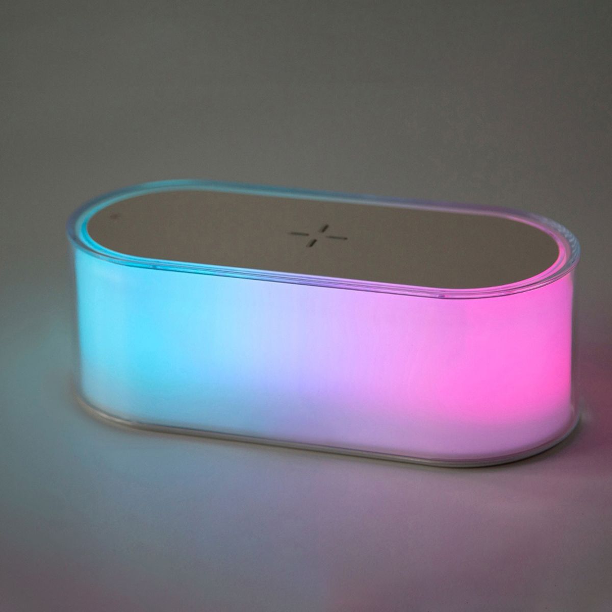 Ночник с беспроводной зарядкой и RGB подсветкой Evolt Miracle