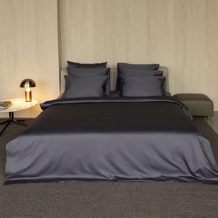 Пододеяльник евро Mollen Total Lookв графитно-сером 200x220см