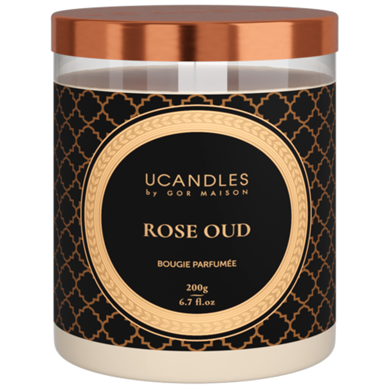 Свеча ароматическая Ucandles by Gor Maison Классическая Rose Oud