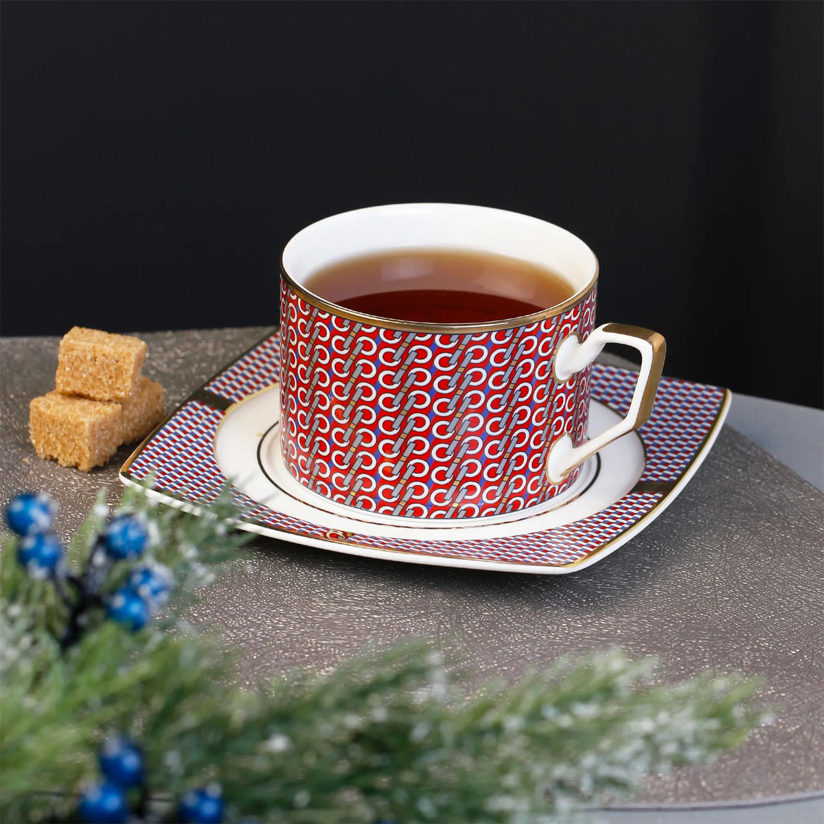 Набор чайный Esprado Eterna vivat 10 предметов на 4 персоны