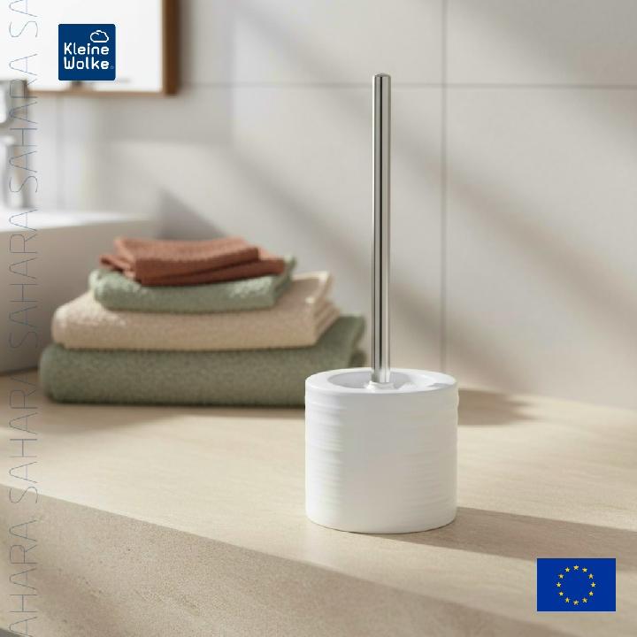 Ерш с подставкой Kleine Wolke Sahara, белый