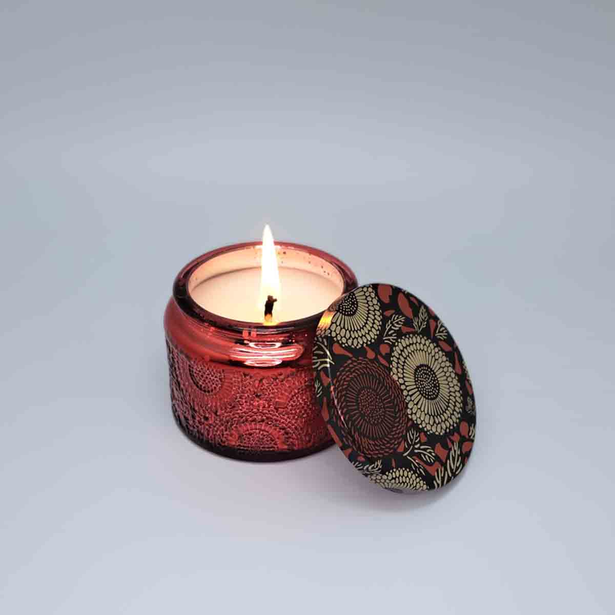 Свеча ароматическая Dom Aroma Limited Вино с историей, в маленькой стеклянной банке