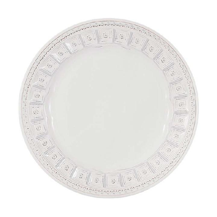 Тарелка закусочная Matceramica Augusta 22см, цвет белый
