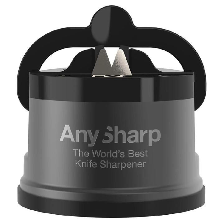 Точилка для ножей AnySharp PRO металлический корпус, цвет серый