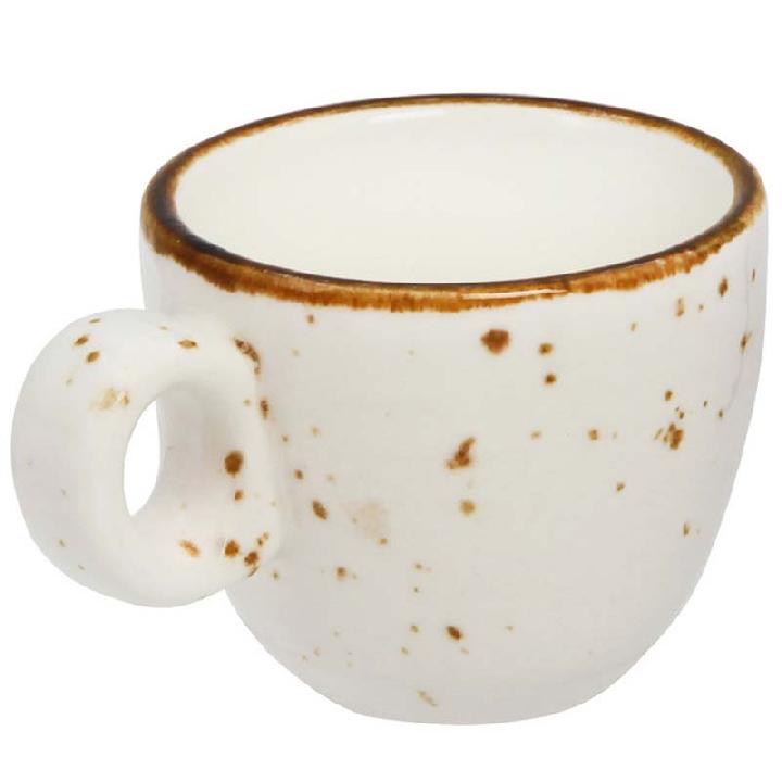 Чашка кофейная Petye Rustics, цвет белый