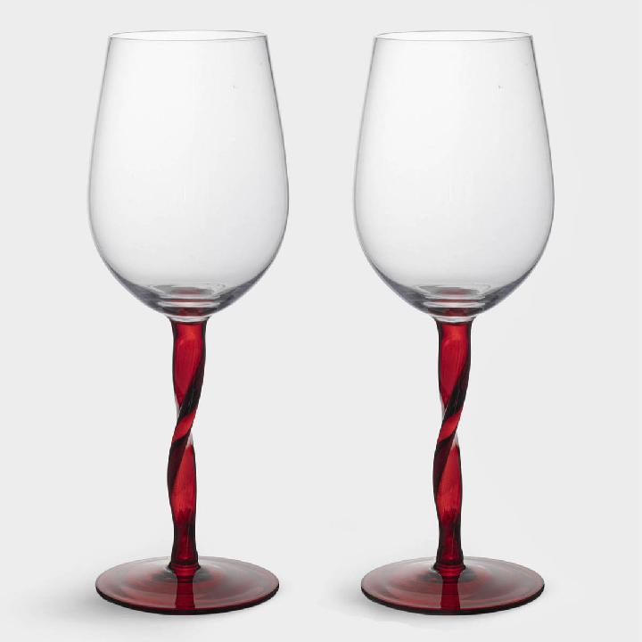 Набор бокалов для вина Anna Lafarg Чудесное Время, 2шт