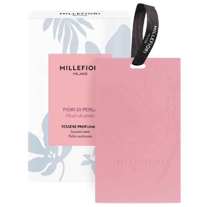 Ароматические карточки Millefiori Milano Жемчужные цветы