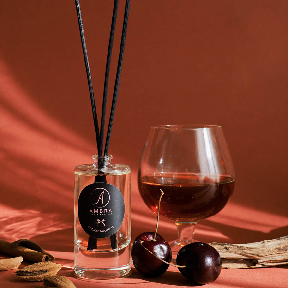 Диффузор ароматический Ambra Cognac & Almond 50мл