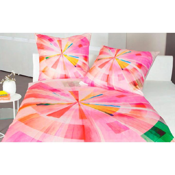 Комплект постельного белья 1,5-спальный Janine Modern Art, розовый