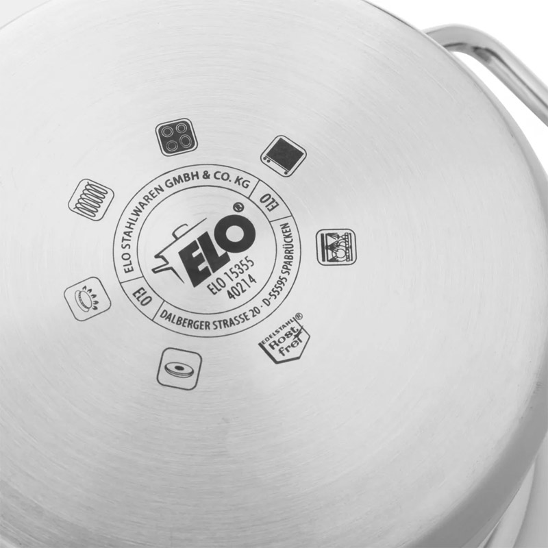 Кастрюля с крышкой ELO Profi Duo Therm 1,1л