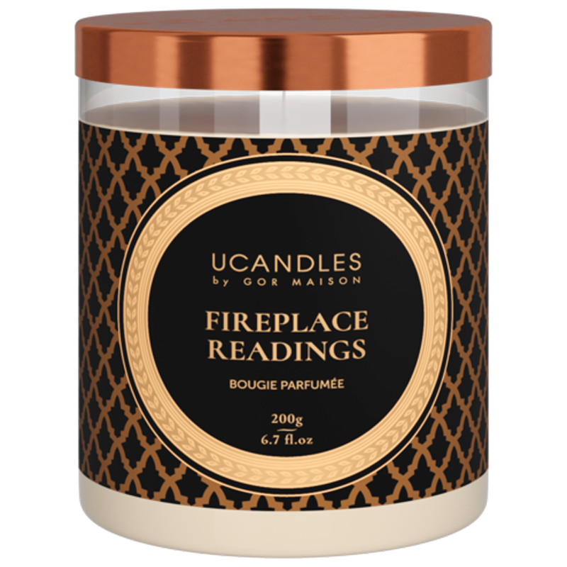 Свеча ароматическая Ucandles by Gor Maison Классическая Fireplace Readings