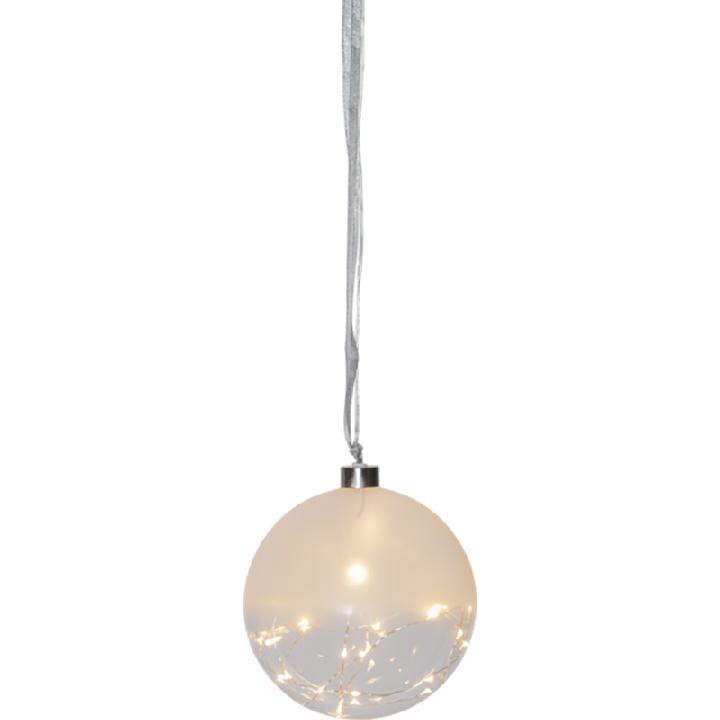 Гирлянда-шар Star Trading AB Christmas 30 LED ламп, цвет морозное стекло