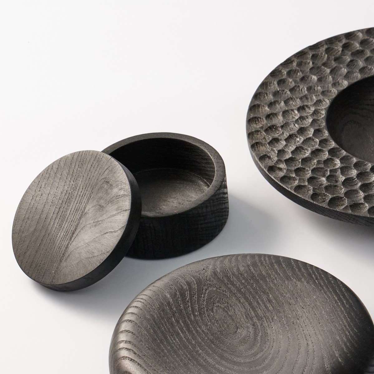 Солонка с крышкой Kenai Ceramics Wood