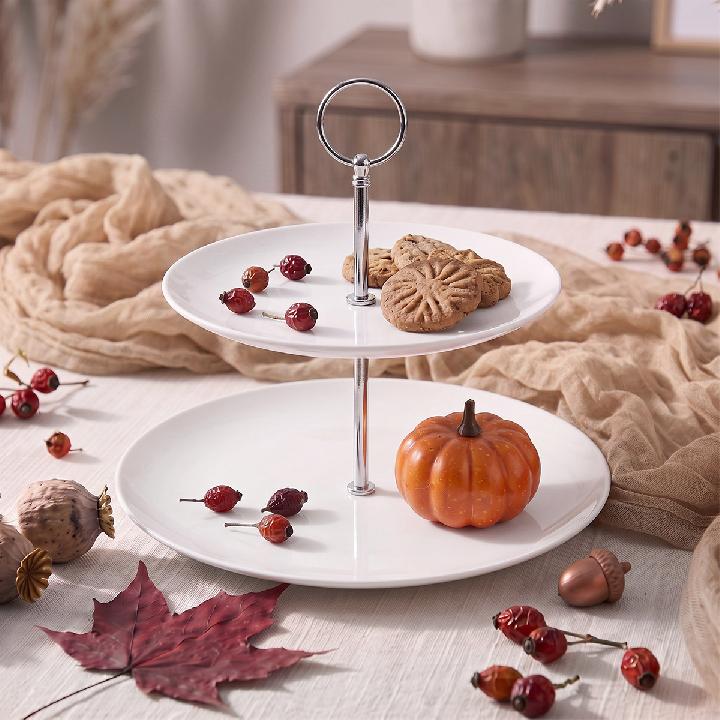 Этажерка двухъярусная Zapel Table Blanche