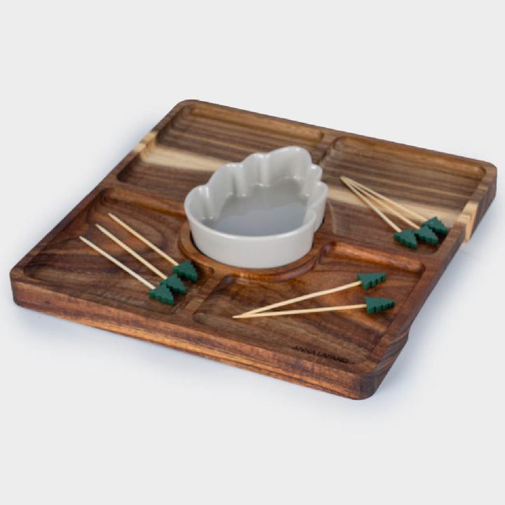 Менажница Anna Lafarg Новый Год 25х20см