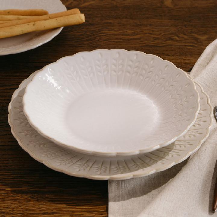 Тарелка глубокая Divnaya Iva Колосья