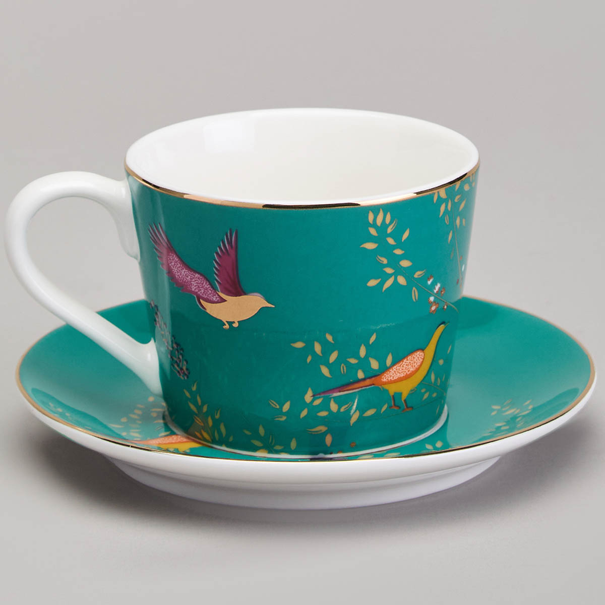 Кофейный набор Lefard Golden Birds 4 предмета на 2 персоны