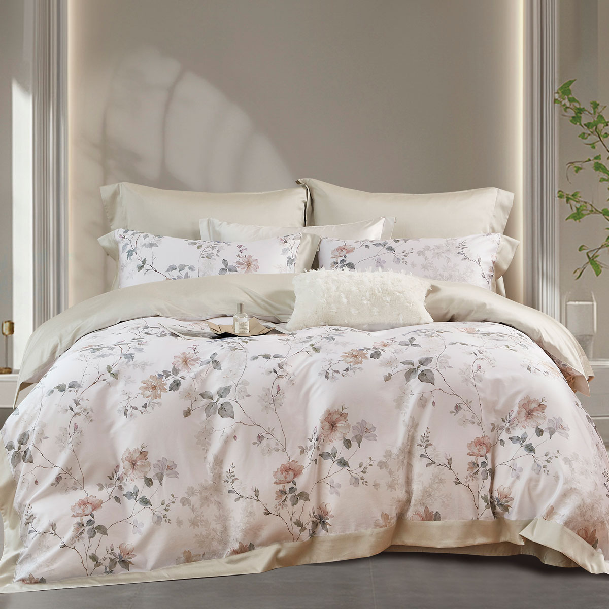 Комплект постельного белья евро Pappel Avalanche