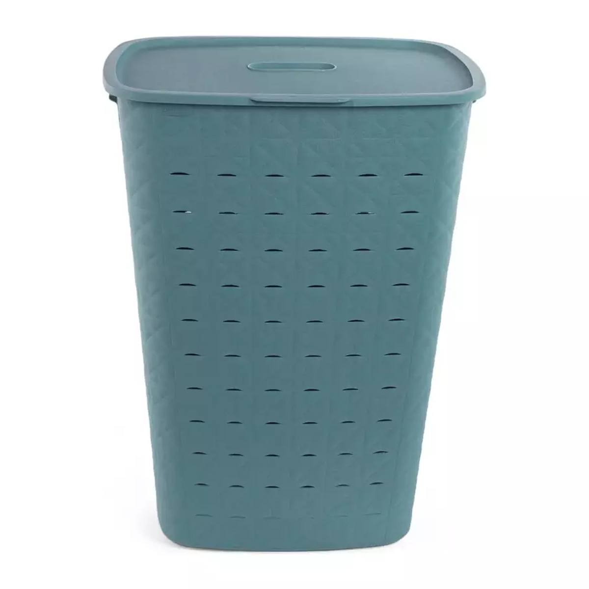 Корзина бельевая Curver Softex 56л, цвет синий
