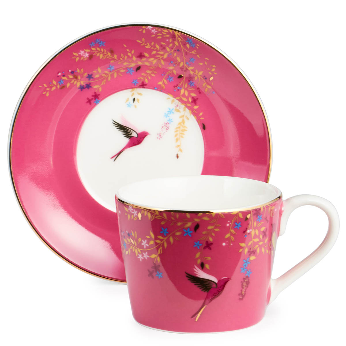 Набор кофейный Lefard Golden Birds 4 предмета на 2 персоны