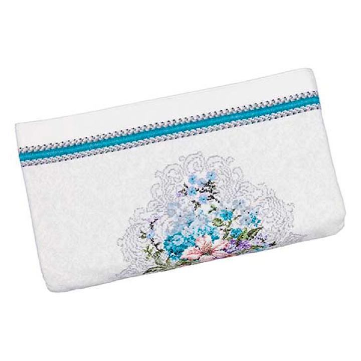 Плед Feiler Josephine 150x230см, бирюзовый