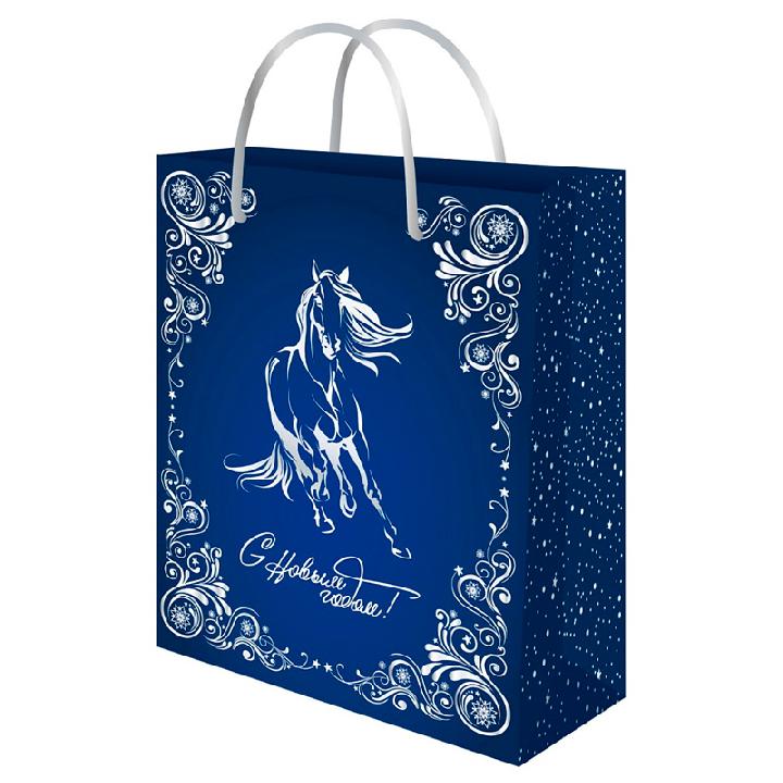 Пакет подарочный Miland Грациозный конь 18х23х10см