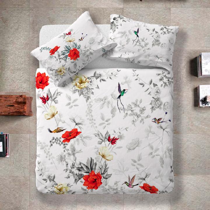 Комплект постельного белья 2-спальный Emanuela Galizzi Flower Power 1818, многоцветие