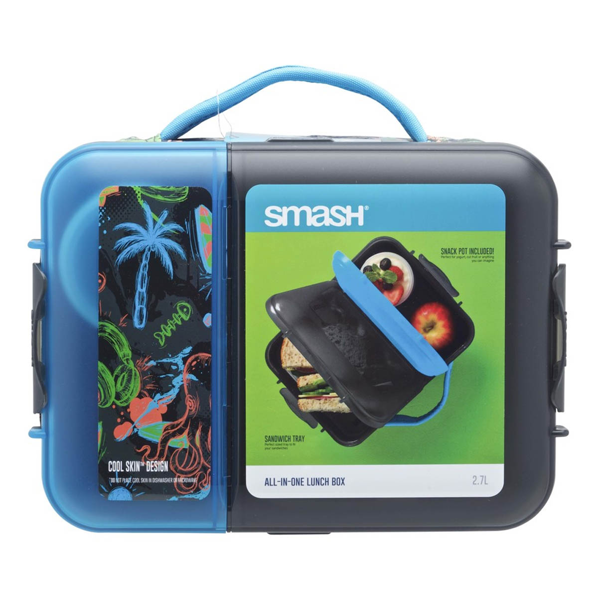 Ланчбокс Smash To Go 2,7л с термоизоляцией