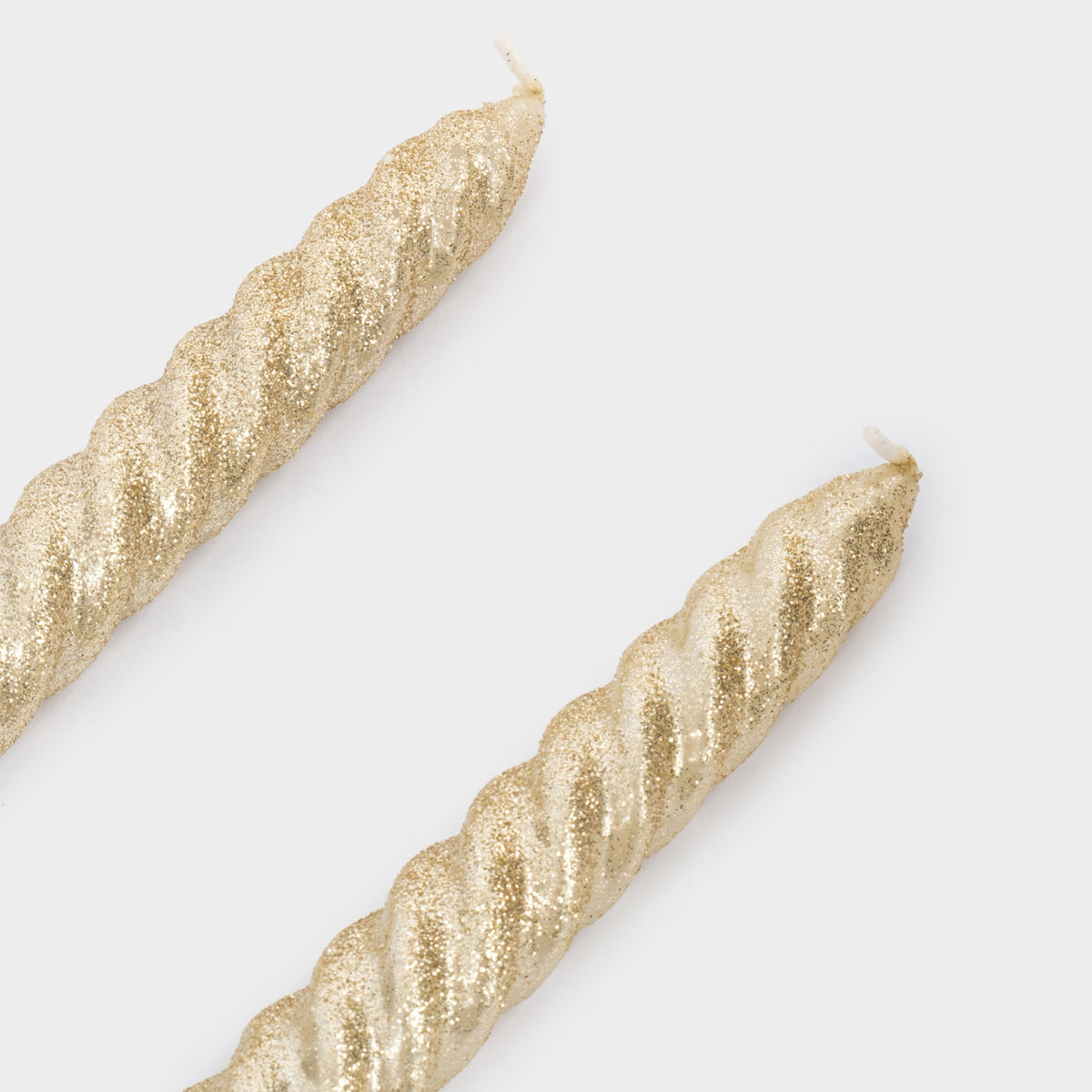 Набор свечей витых Anna Lafarg Новый Год 2шт, шампань