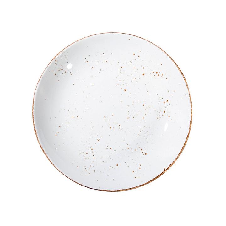 Тарелка пирожковая Petye Rustics, цвет белый