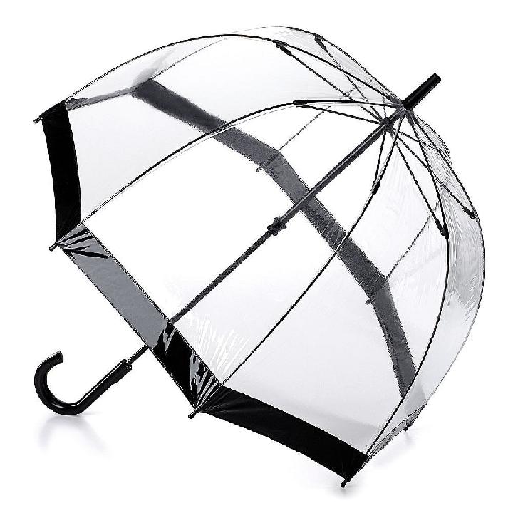 Зонт женский Fulton Birdcage купол 89см, прозрачный