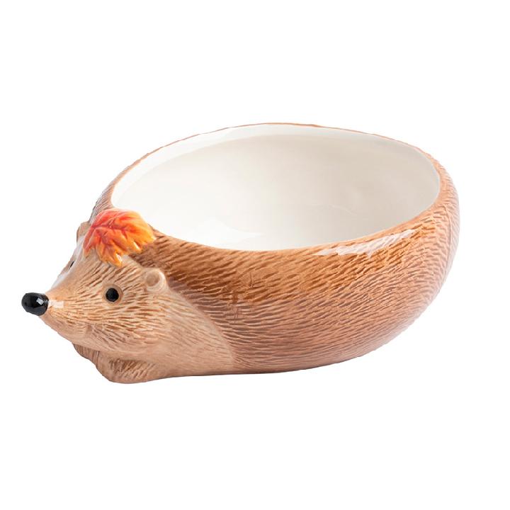 Конфетница Anna Lafarg Яркая Осень Еж с листом