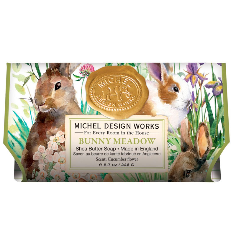 Мыло в бумажной обертке Michel Design Works Луговой Заяц