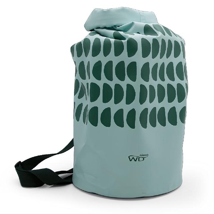Рюкзак водонепроницаемый WD Lifestyle Malibu 10л, бирюзовый