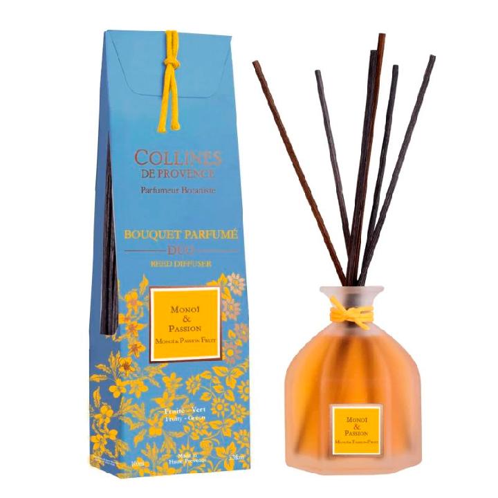 Диффузор Collines de Provence Duos Parfumes Monoi and Passion Fruit 100мл