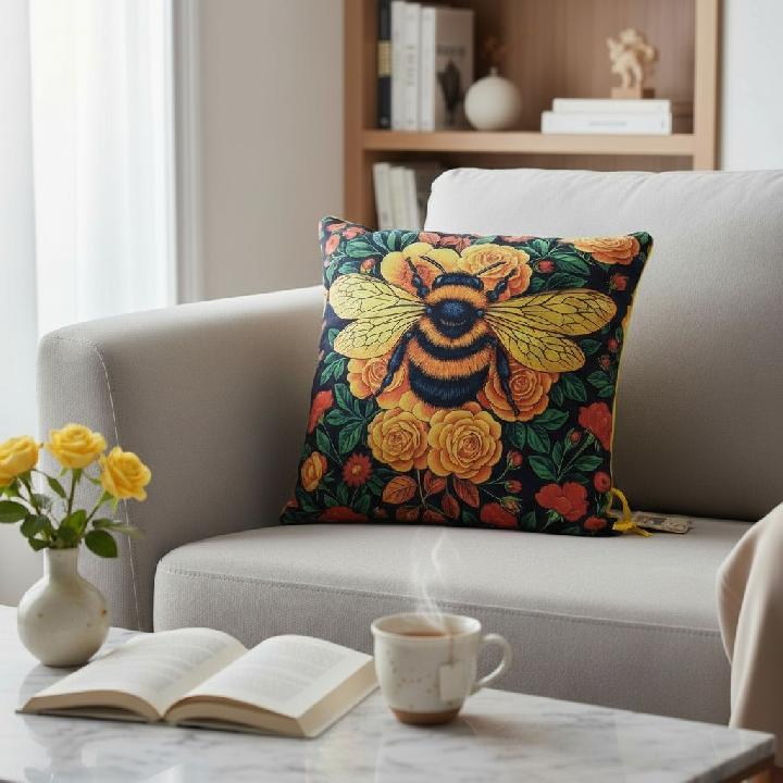 Подушка декоративная Фабрика Пчелки Пела