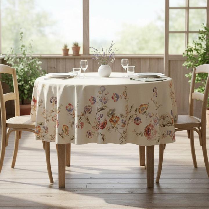 Скатерть круглая Pappel Rachel 180см