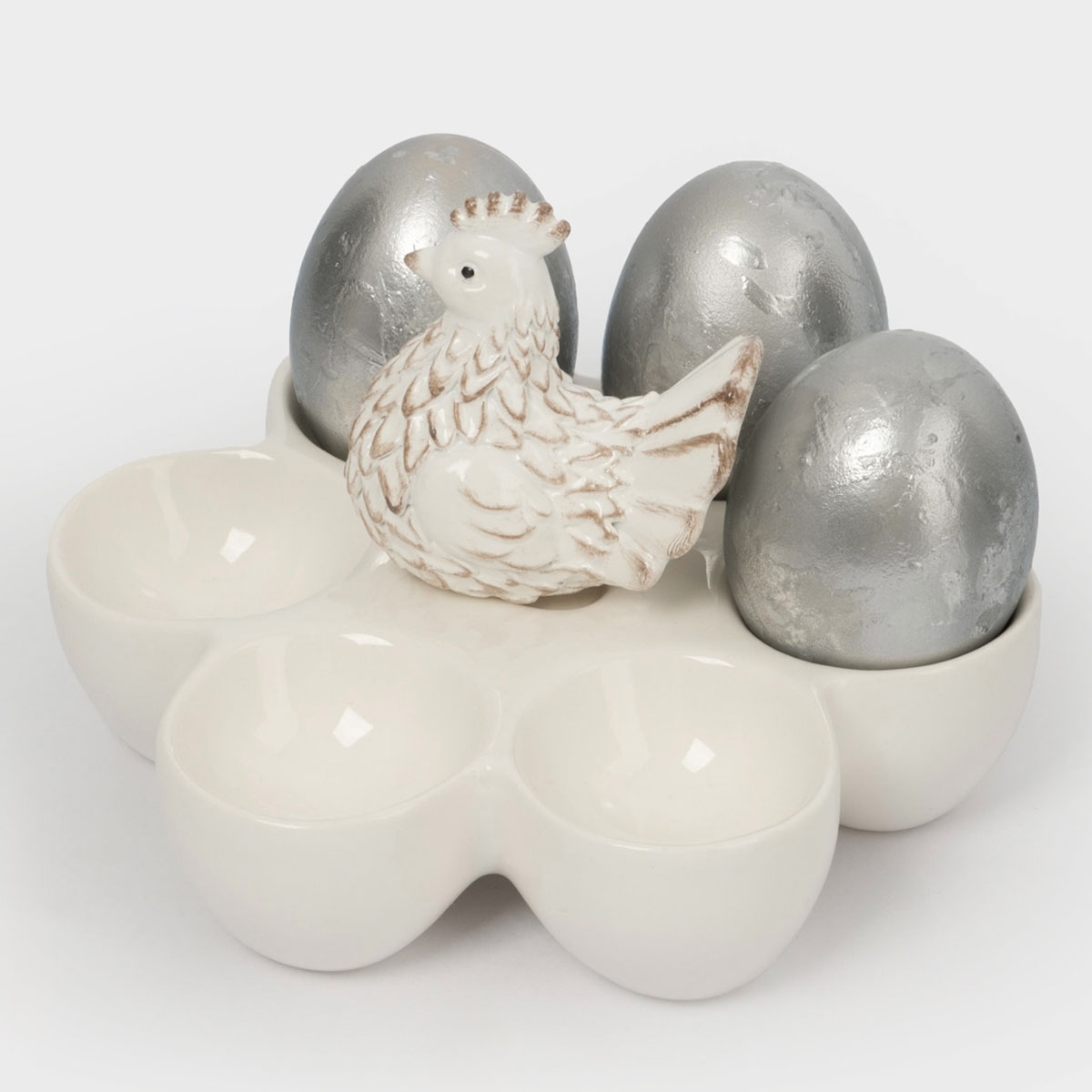 Блюдо пасхальное Anna Lafarg Пасха Натуральная 14х13см