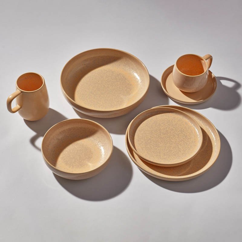 Чашка Kenai Ceramics Luma, цвет персиковый