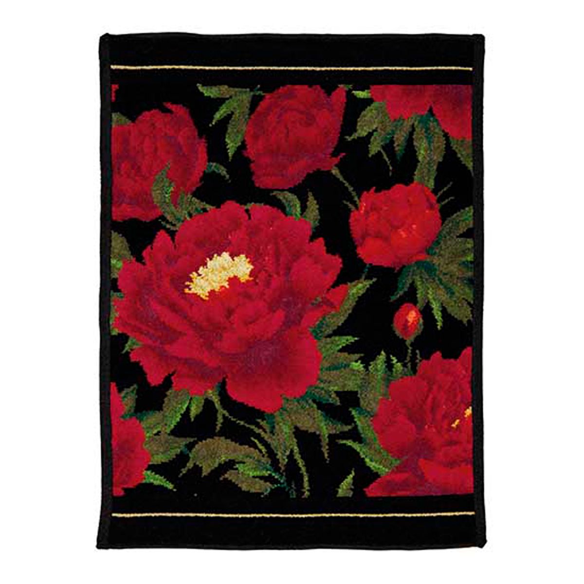 Полотенце Feiler Isabella 37x50см, цвет черный